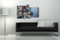 Preview: The picture shows two Blu-ray wall shelves placed side by side