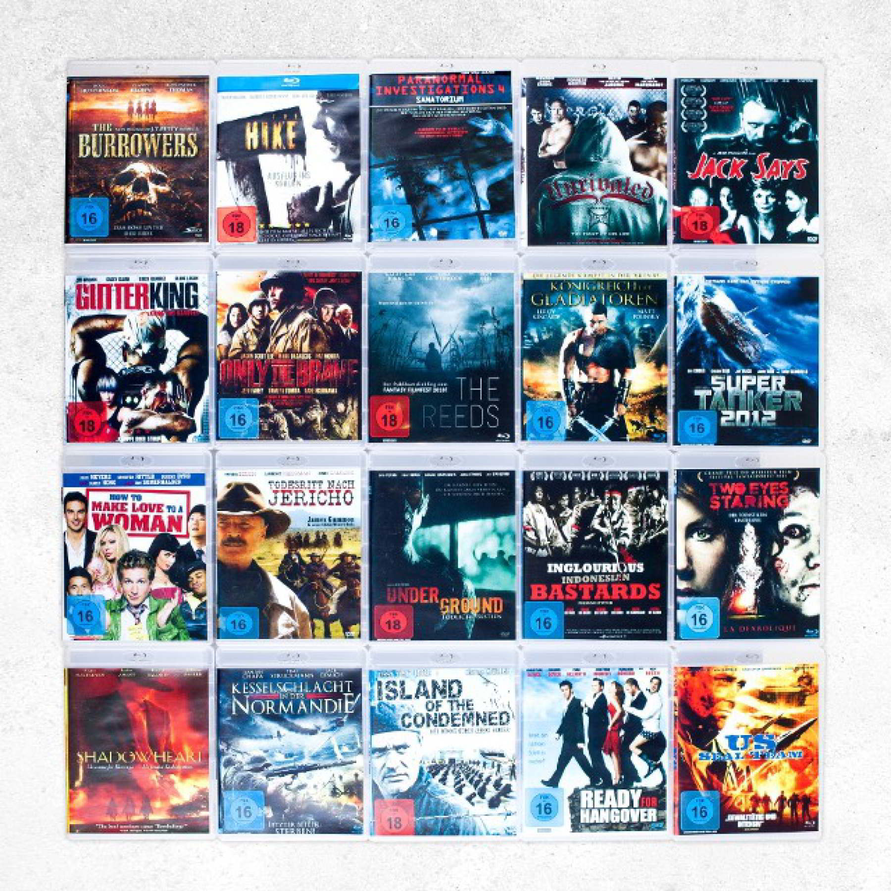 BluRay-Wall5x4 Blu-ray wall shelf