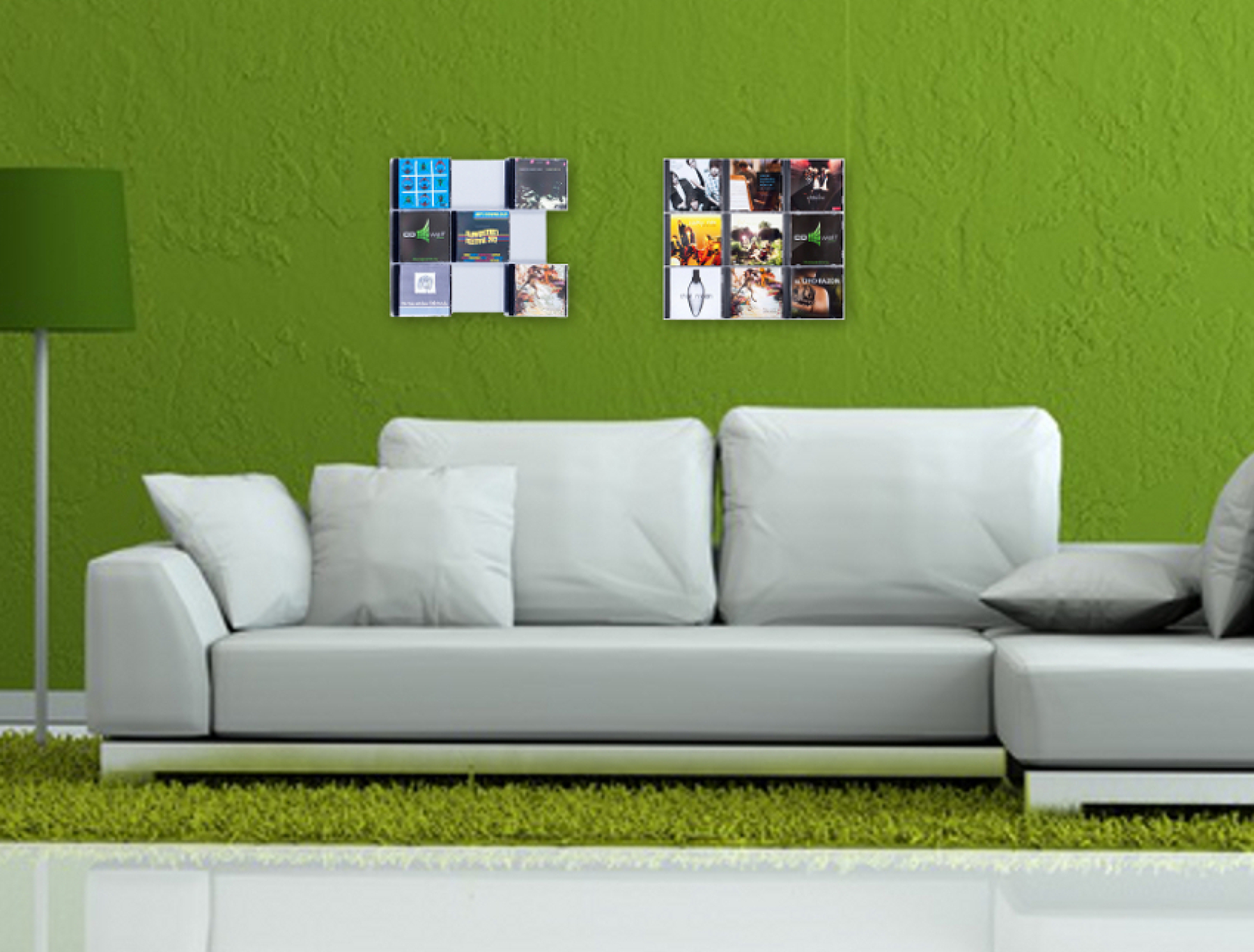 Our CD Wall3x3 More than just a CD rack. With our CDwall enchant