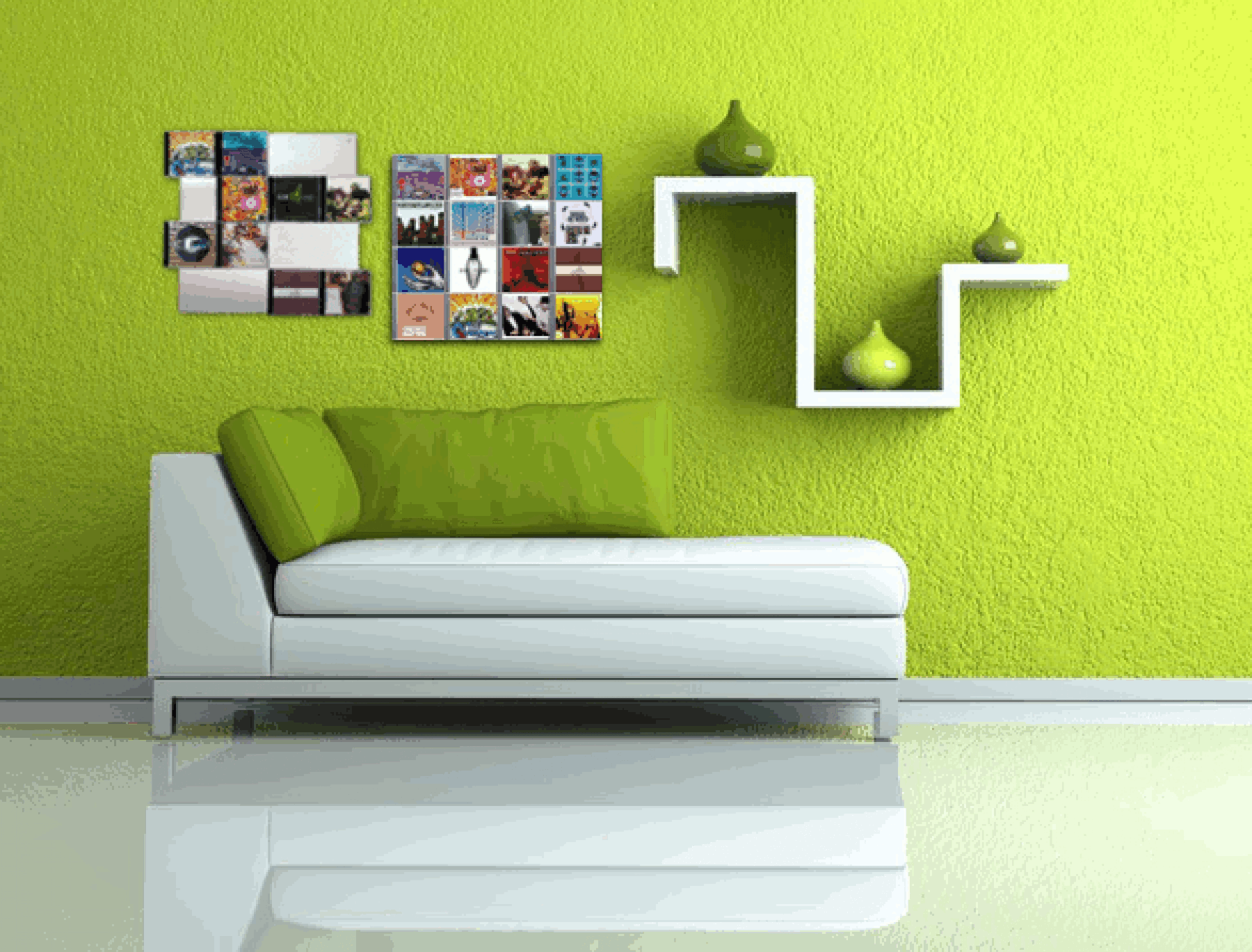 CD-Wall4x4 - CD-Wall shelf in different color