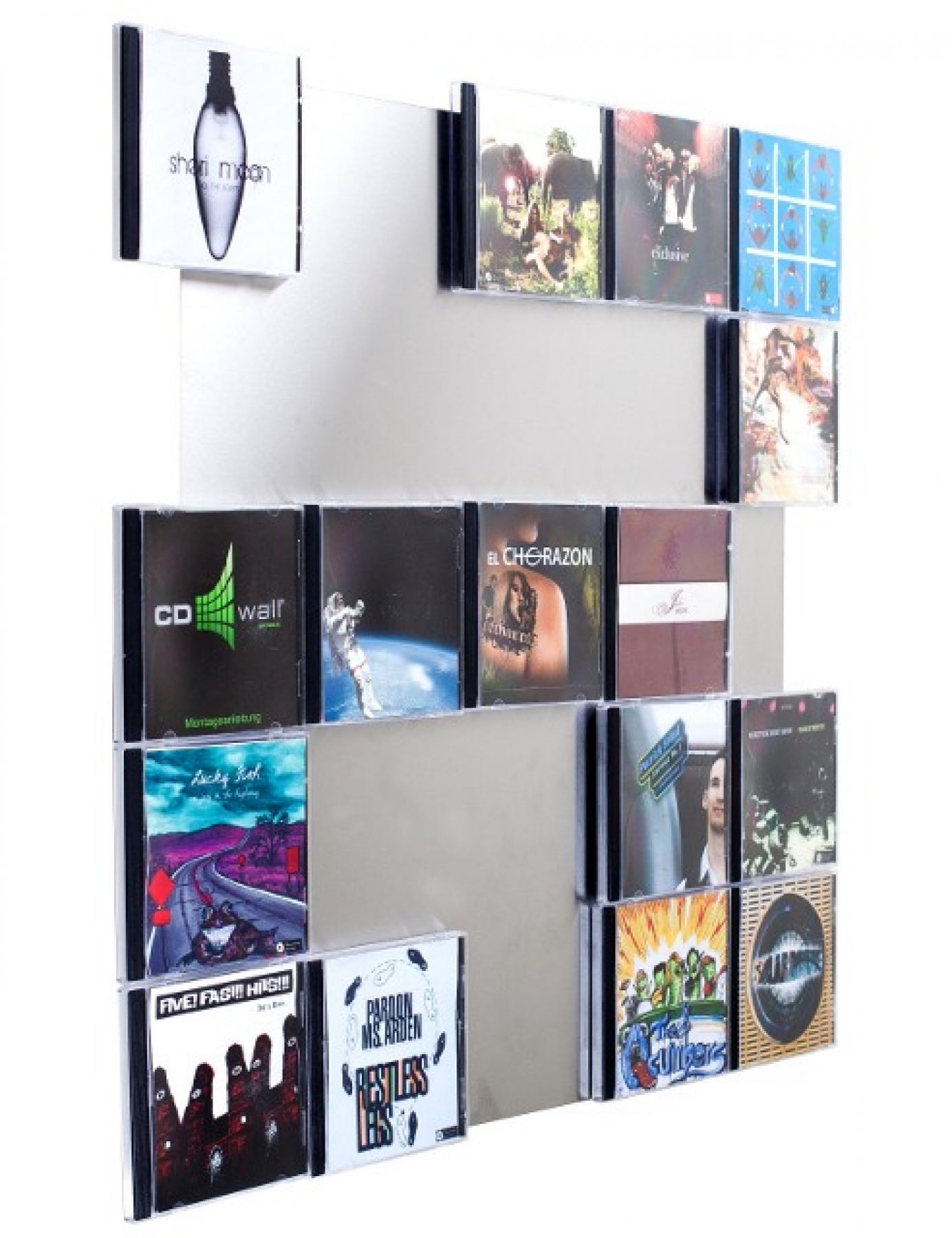 CD Wall5x5 More than just a CD rack. With our CDpanel enchant your
